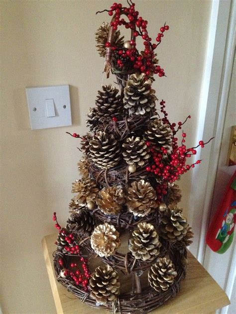 37 Amazing Pine Cone Christmas Tree Decorations Ideas