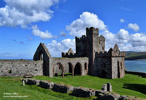 St Germans Cathedral In Peel Castle Manx Scenes Photography