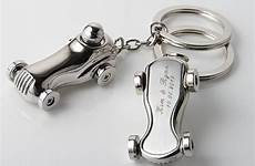 zinc keychains alloy personalized racing set