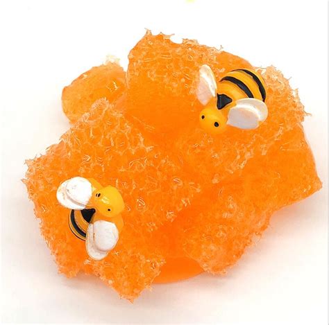 Light Putty Honey Bee Slime Toys Kinetic Sand Clear Polymer Clay