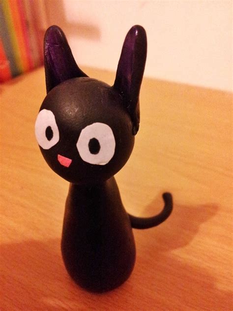 How To Make A Miniature Halloween Cat From Polyer Clay Gail S Blog