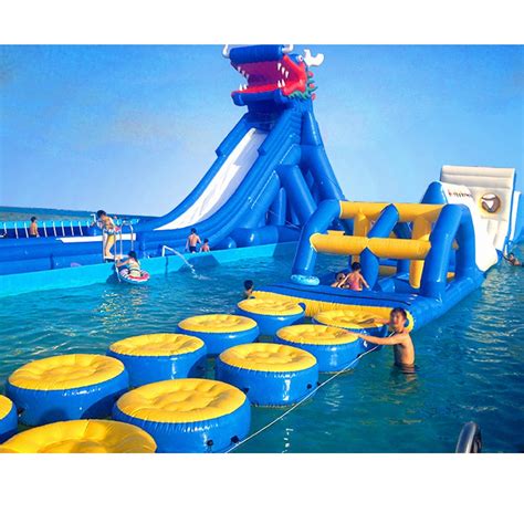 buy inflatable water park aqua park inflatable giant games for adults water