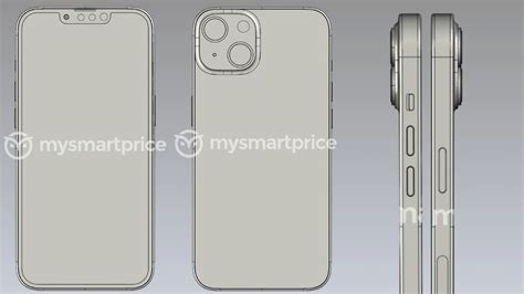 Alleged Iphone 14 Cad Renders Reveal Virtually No Design Changes With