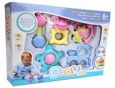 Jual Mainan Anak Bayi Baby Toys Rattle Playset Krincingan Gigitan