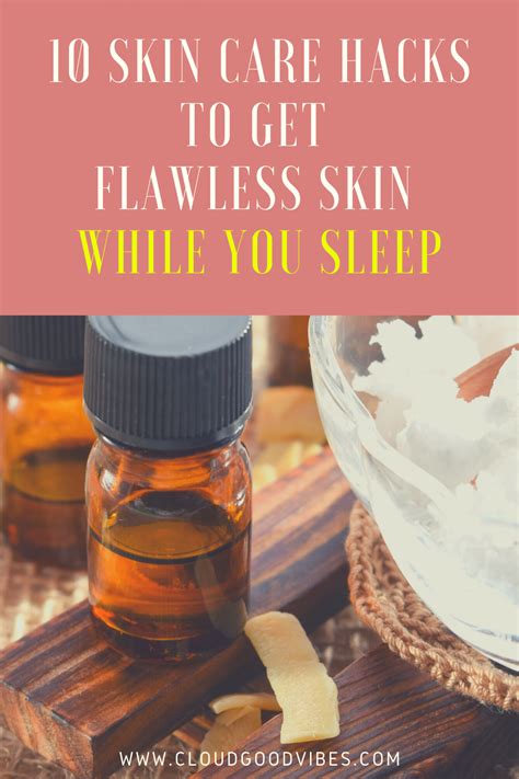 10 Overnight Beauty Tips To WakeUpFlawless Cloud Good Vibes