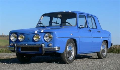 1966 Renault R8 Gordini Sport Car Technical Specifications And
