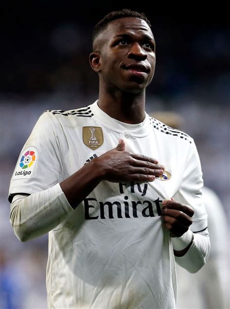 Vinicius Jr Of Real Madrid Celebrates After Scoring The Second Goal
