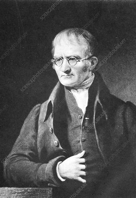 John Dalton English Chemist C1834 Stock Image C0451646 Science