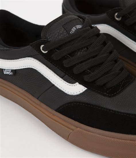 Vans Gilbert Crockett 2 Pro Shoes Black White Gum Flatspot