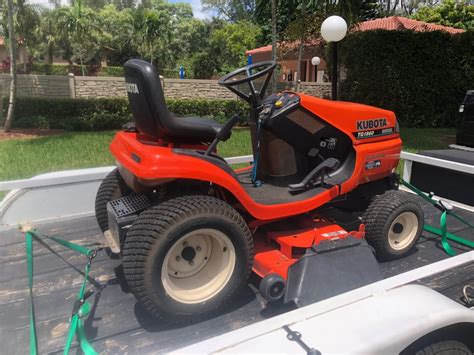 Kubota Tg1860 Diesel Hydro Lawn Mower Tractor Advanced Tool And Equipment