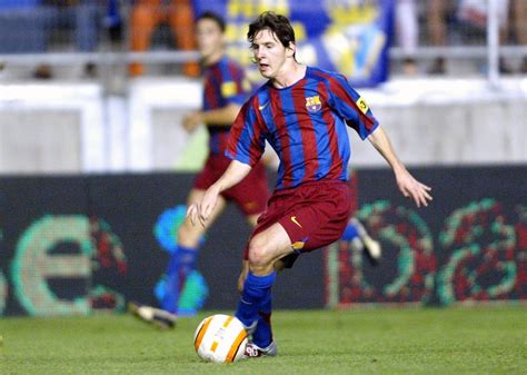 Technically perfect, he brings together unselfishness, pace, composure and goals to make him number one. In pictures: Lionel Messi, the early years | Who Ate all ...