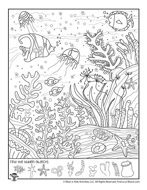 21 73 suggestions for this finding may be that young adults are at their peak cognitive function, so it may be difficult to show any bilingual advantages beyond that peak. Great Barrier Reef Find the Object Printable | Woo! Jr ...