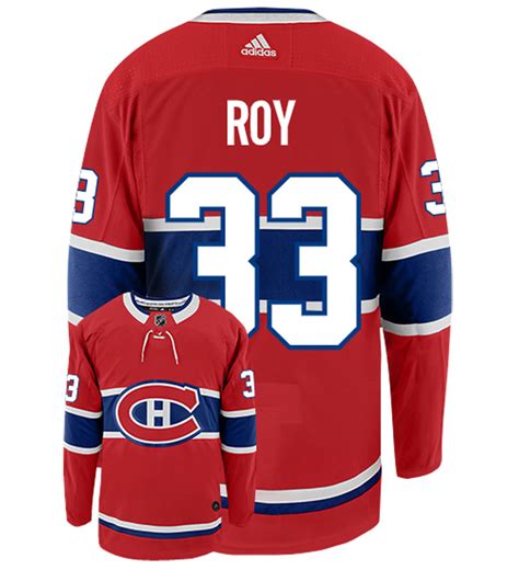 Ccm montreal canadiens patrick roy throwback vintage red jersey. Patrick Roy Montreal Canadiens Adidas Authentic Home NHL ...