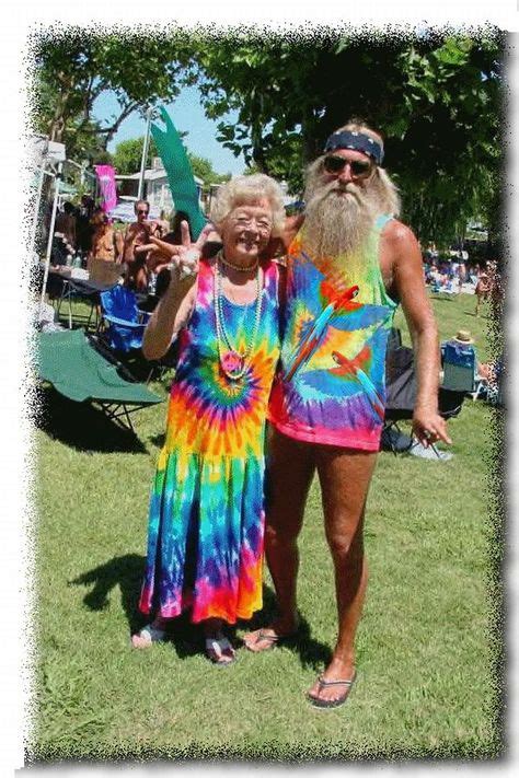 Hippie Grandparents Esprit Hippie Paix Et Amour Et Ann Es Mode