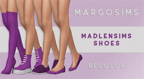 Shoe Recolors Madlensims Sims 4 Sims 4 Cc Shoes Sims Mods