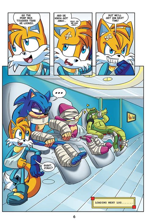 No Zone Archives Issue 1 Pg06 By Chauvels Sonic Funny Sonic Heroes