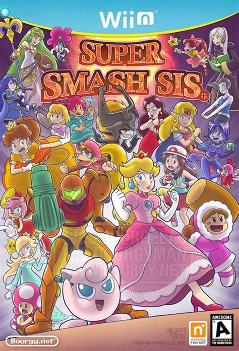 What About A Smash Game With An All Female Cast Super Smash Bros Brawl Smash Game Nintendo