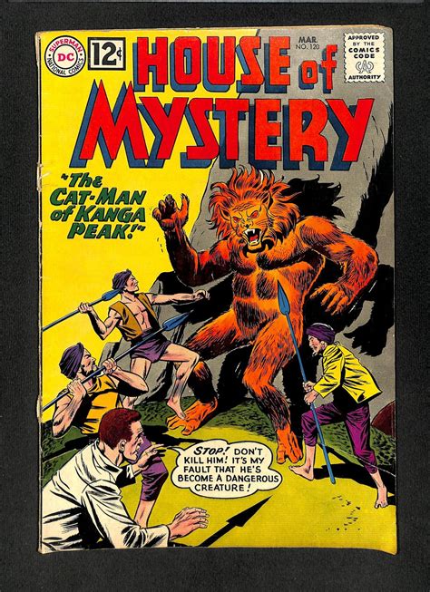 House Of Mystery 120 Comic Books Silver Age Dc Comics Hipcomic