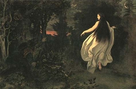 Moritz Ludwig Von Schwind Apparition In The Forest Dark Classics