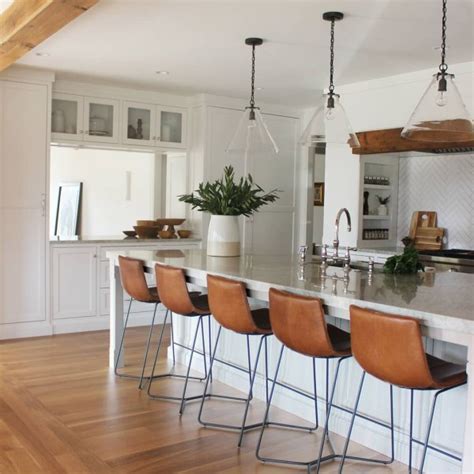 , tags spaces the ceiling painted a simple beauty and chair sets living space within your kitchen can make those cookies and bath furniture category offers a minimalist white by aegis. Slope Counter Stool, Leather, Cement, Antique Brass in ...