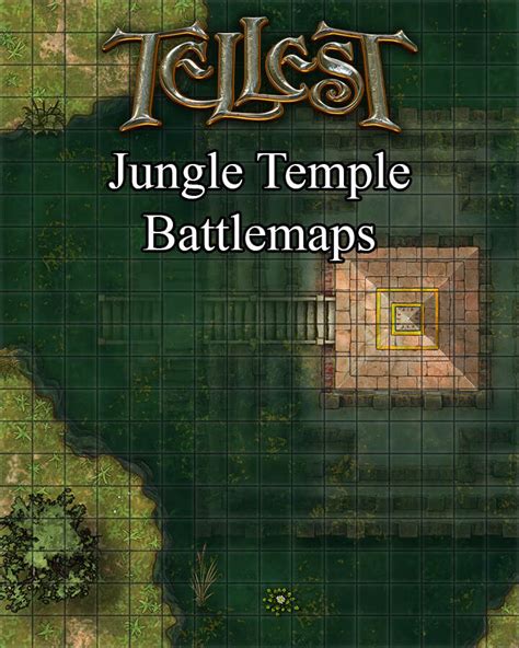 Jungle Temple Battlemap Tellest