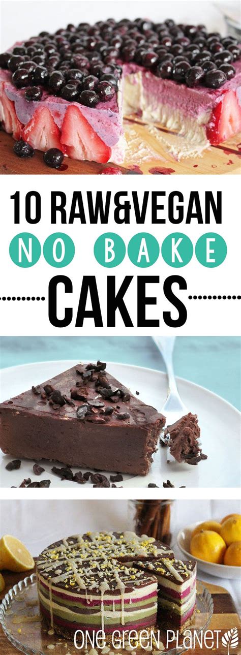 Raw And Vegan No Bake Cakes That You Can Make In Less Than Ten Minutes