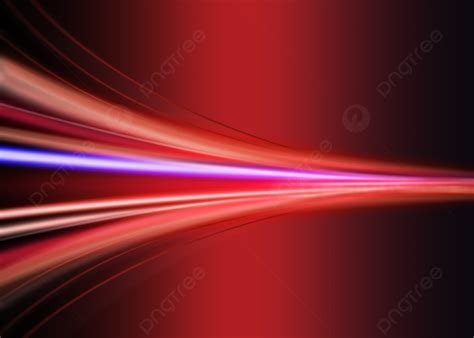 Light Effect Extreme Speed Speed Background Red Line Curve Technology