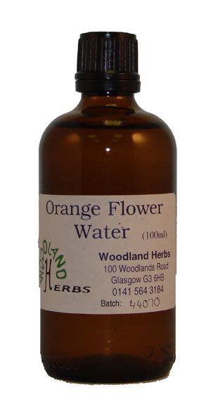 Orange Flower Water With Spray Top