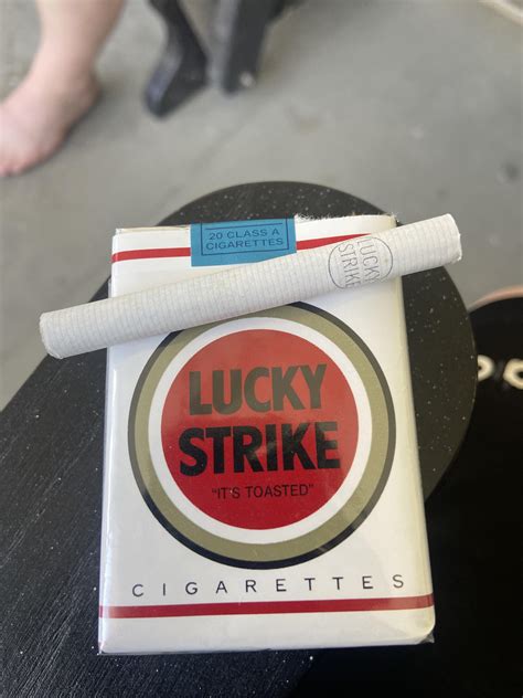 Lucky Strike Cigarettes Unfiltered