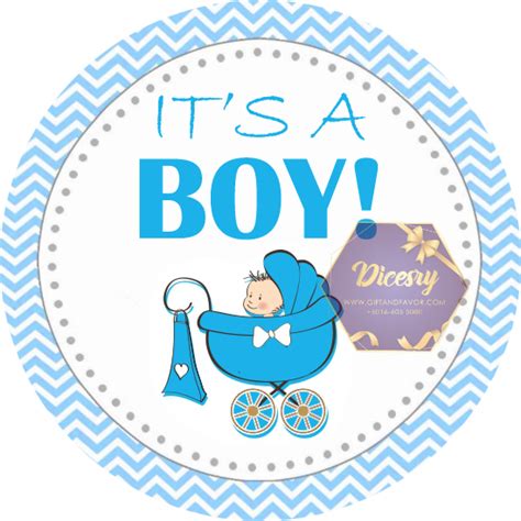 Readymade Stickers Baby Shower Dicesry T And Favor Malaysia