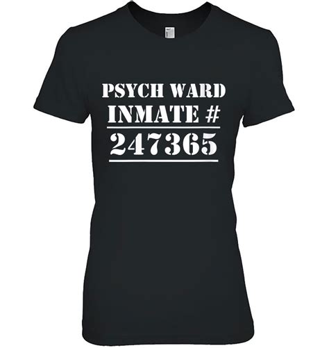 womens psych ward costume mental patient inmate halloween v neck