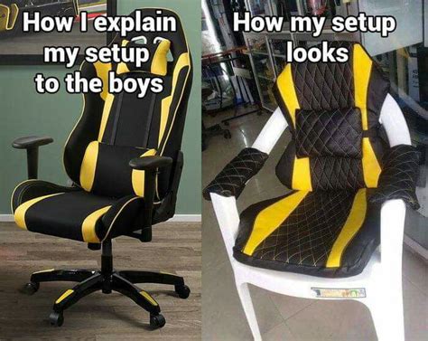 The Best Gaming Chair Ever Im Talking About The Monoblock Chair On