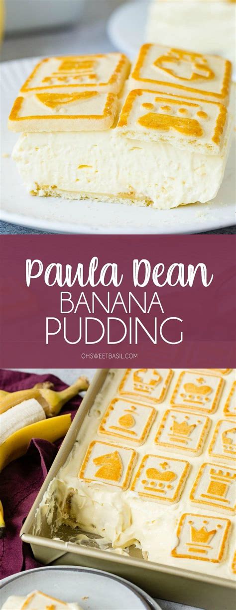 Paula deen has a unique spin on a classic banana pudding recipe. Paula Deen Banana Pudding - Oh Sweet Basil | Recipe ...