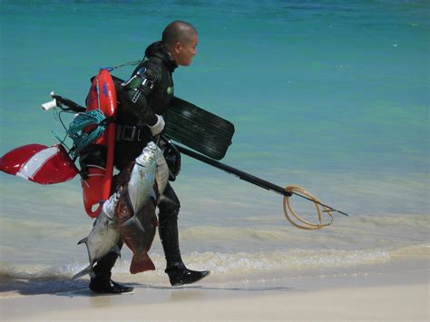 Spearfishing Lanikai Beach Oahu Hawaii Oct 2006 Flickr