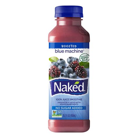 Save On Naked Boosted Blue Machine 100 Juice Smoothie Fresh Order Online Delivery Stop And Shop