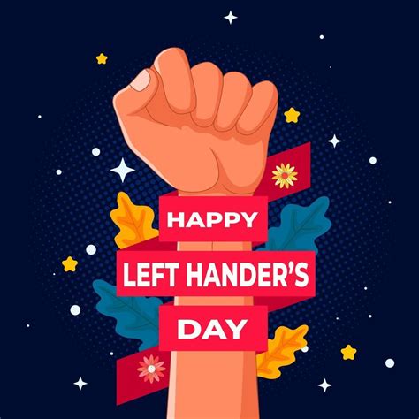 Happy Left Handers Day 3003669 Vector Art At Vecteezy