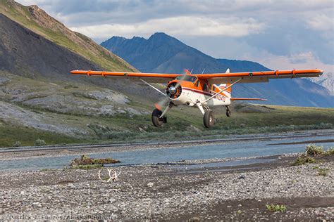 Bush Plane Canning River Alaska