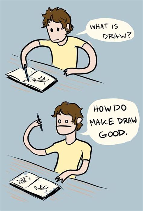 Thomas romain is a french anime artist who lives in tokyo. It's one of those days. | Artist humor, Artist memes ...