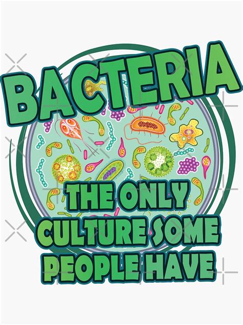 Bacteria Culture Funny Prokaryotes Microbiology Germs Bacteria
