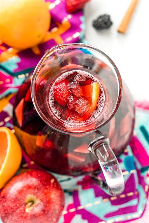 Best Red Wine Sangria Recipe Sugar And Soul Co