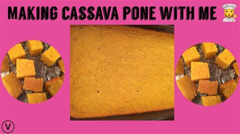 making cassava pone with me😊 youtube