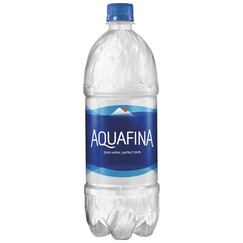 Aquafina Purified Water, 1 Liter Bottled Water - Walmart.com - Walmart.com