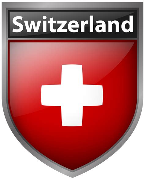 Мадер, гюнтер маттерн, «fahnen und ihre symbole», schweizerisches landesmuseum, bildband 4. Switzerland flag on badge design - Download Free Vectors ...