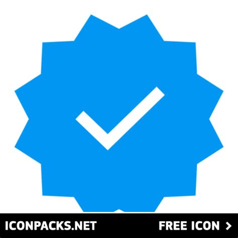Free Blue Instagram Verified Sign Svg Png Icon Symbol Download Image