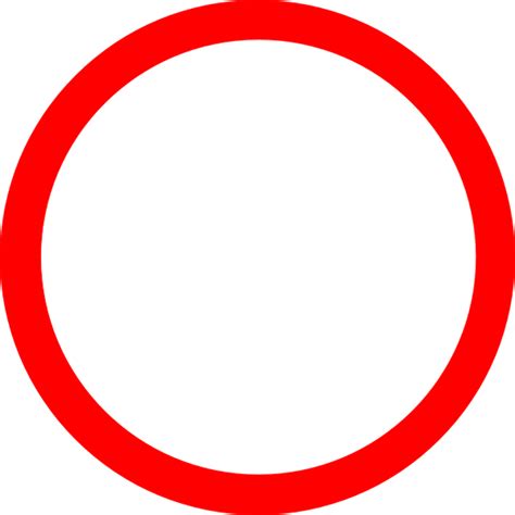 Red Circle Transparent Background Png Circle Red Transparent