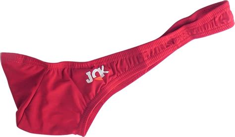 Xiao S Sexy Half Thong Men Underwear One Side Thongs G String Penis Pouch Bikini Erotic G String