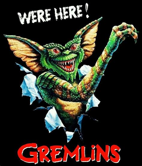 Gremlins 1984 Gremlins Art Horror Movie Icons Gremlins