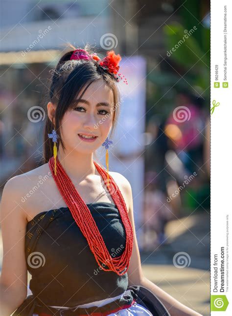 Indigenous Girl With Local Traditional Costume Editorial Photo 96246429