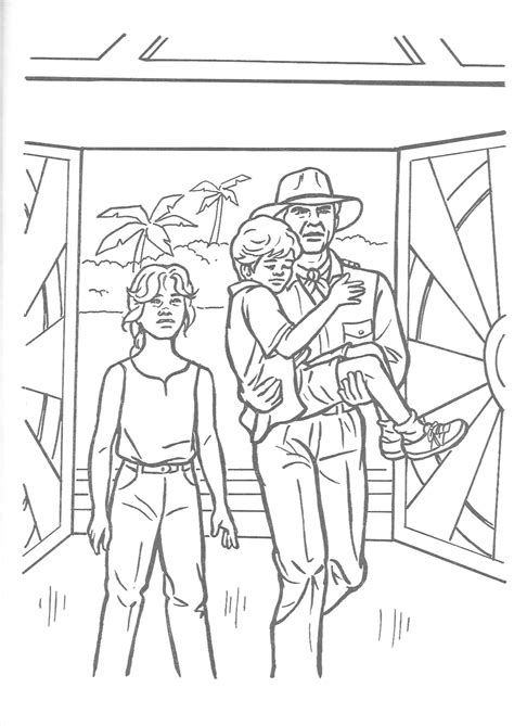 Jurassic Park Official Coloring Page Jurassic Park Photo 43330892 Fanpop