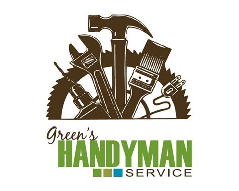 Hundreds of templates, editable with a simple, versatile tool. Handyman logo, Electrician logo, Logo design creative